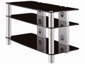 TV Audio stolek Vogels DFP 105 černá skla + DOPRAVA ZDARMA